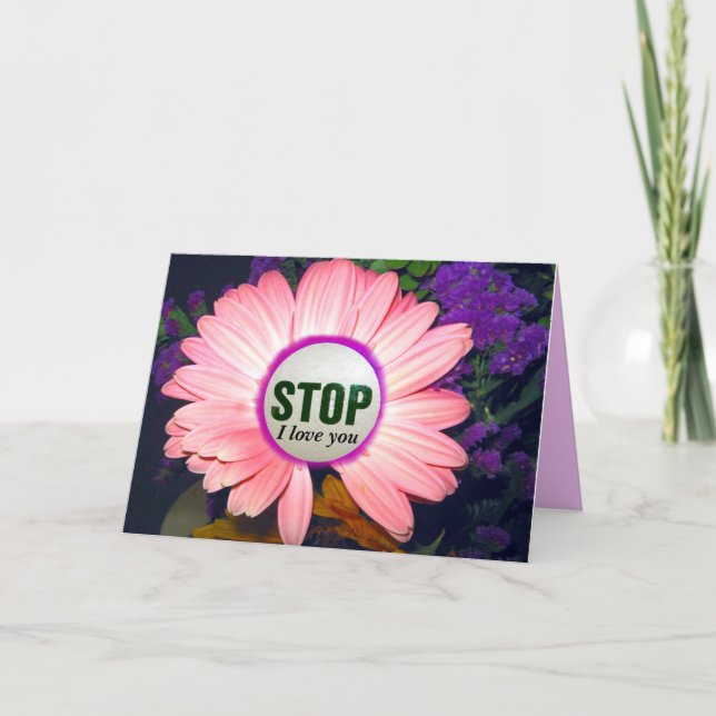 Carte Je T'aime (Devant)