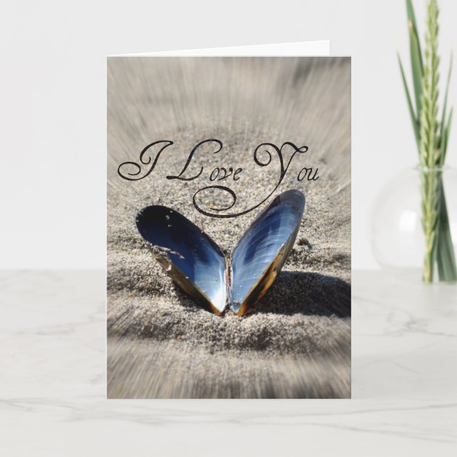 Carte Je t'aime (Devant)