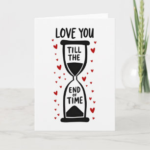 Carte Je T'Aime Jusqu'À La Fin Des Temps