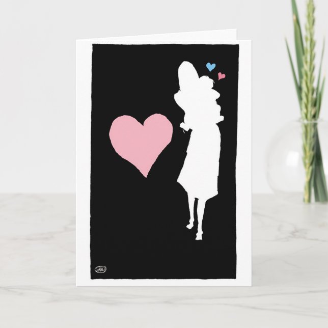 Carte Je t'aime, maman (Devant)