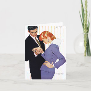 Carte Je t'aime, maman Girl