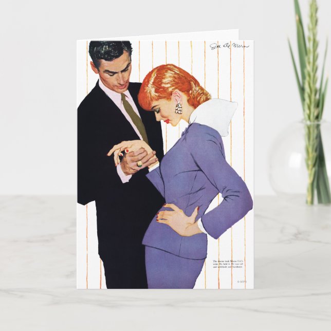 Carte Je t'aime, maman Girl (Devant)