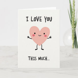 Carte Je T'Aime Tellement Mignon