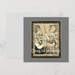 Carte Je vais être heureux.