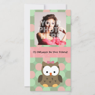Carte Je vais OWLways être votre ami