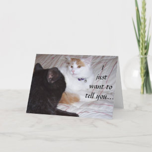 CARTE JE VEUX JUSTE TE DIRE QUE JE T'AIME