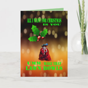 Carte Je Veux Tout Ce Que Je Veux Pour Noël.