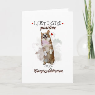 Carte Je Viens De Tester Positif Pour Les Chiens De Toxi