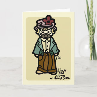 Carte Je vous manque