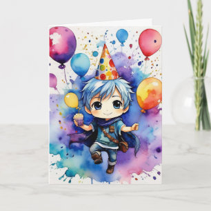Carte Je vous souhaite un anniversaire magique rempli de