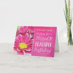Carte Je vous souhaite un beau et beau anniversaire