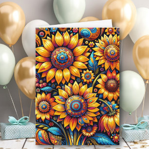 Carte Je vous souhaite un bel anniversaire   Art tournes