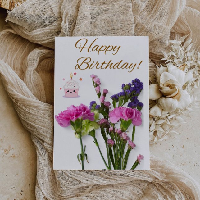 Carte Je vous souhaite une journée pleine de joie (Wishing You a Day Full of Joy Card)