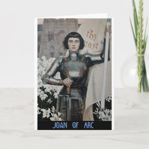 Carte Jeanne d'Arc par Albert Lynch