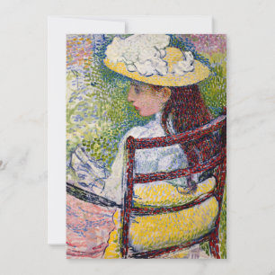 Carte Jeanne Pissarro   Theo van Rysselberghe