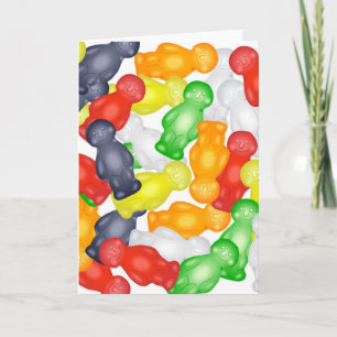 Carte Jelly Babies
