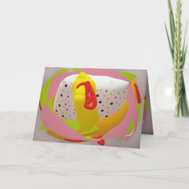 Carte Jelly Candy Sucré Bébé Câlin Amour Coussin Doux    (Devant)