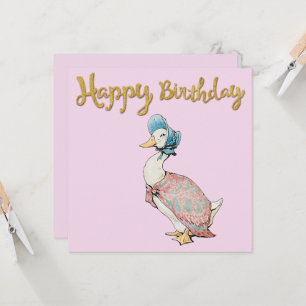 Carte Jemima Puddle Duck