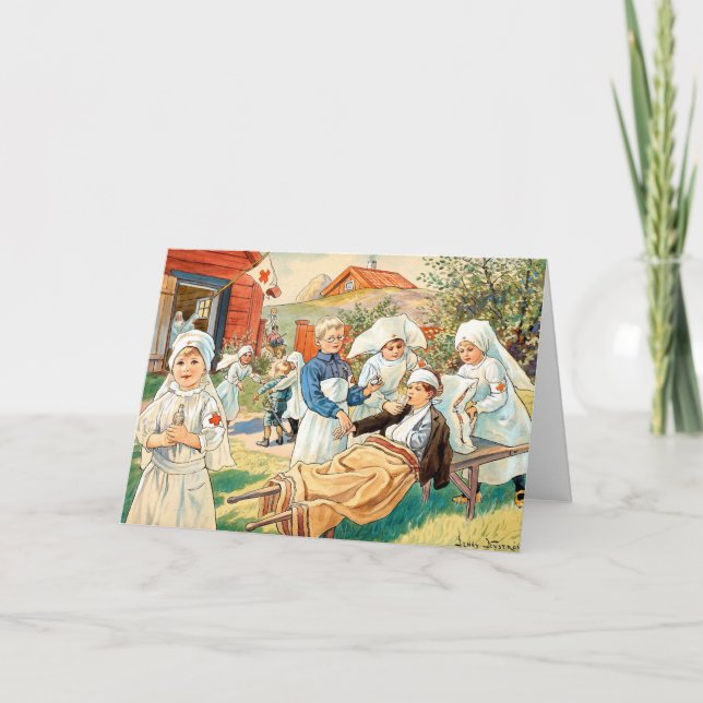 Carte Jenny Nystrom - La Croix Rouge (Devant)