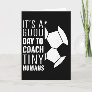 Carte J'entraîne des petits humains Drôle de coach de fo