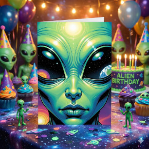 Carte J'espère que votre anniversaire est un autre monde