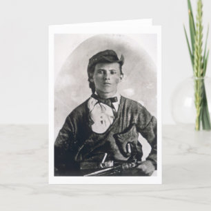 Carte Jesse Woodson James (photo de b/w)