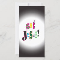 Jésus Christ Religieux Noir Oval Abstrait