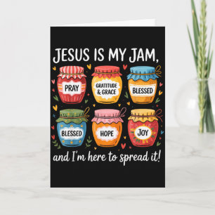 Carte Jésus est ma passion et je suis là pour répandre l