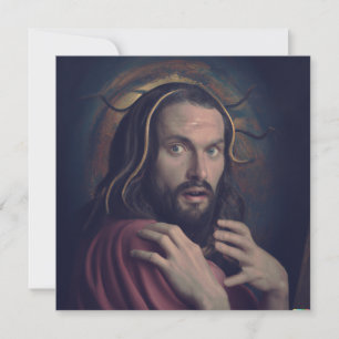 Carte Jésus Fou I