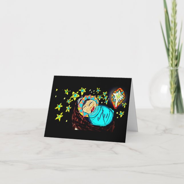 Carte Jésus Noël (Devant)