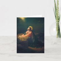 Jésus priant dans le jardin de Gethsémani
