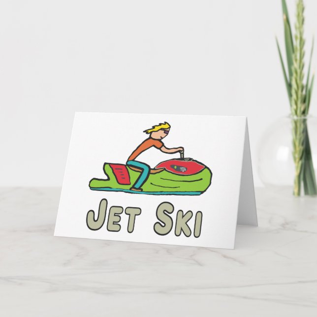 Carte Jet Ski (Devant)