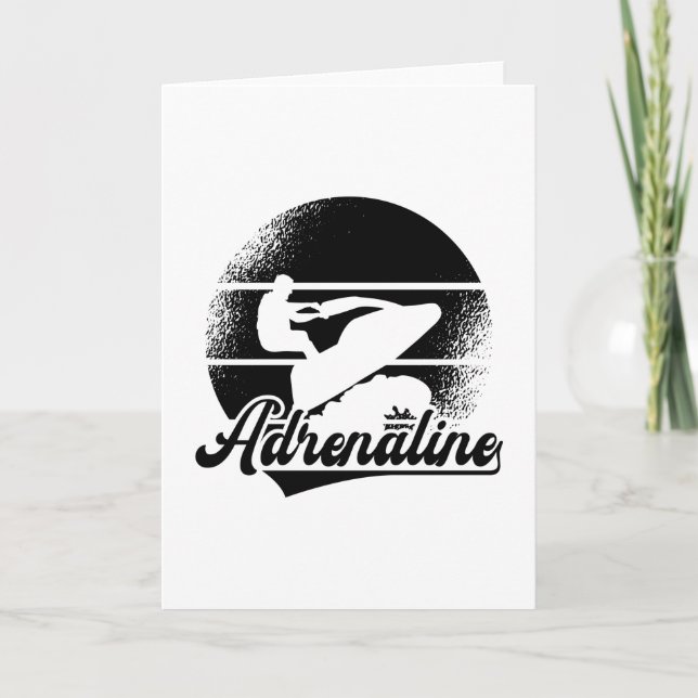 Carte Jet Ski Adrenaline Sports nautiques Jetski Jet Ski (Devant)