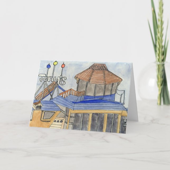 Carte Jetée de plage Redondo #2 (Devant)