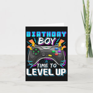 Carte Jeu d'Anniversaire Jeu d'Anniversaire Joueur 10