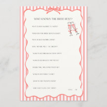Jeu de Baby Shower 