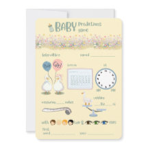 Jeu de baby shower pour bébé oie / oie maman