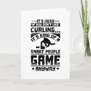 Carte Jeu de curling