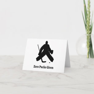 Carte Jeu de gardien de hockey Zero Pucks Occasion