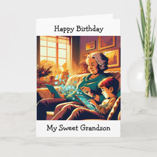 Carte Jeu vidéo à thème Anniversaire pour un petit-fils