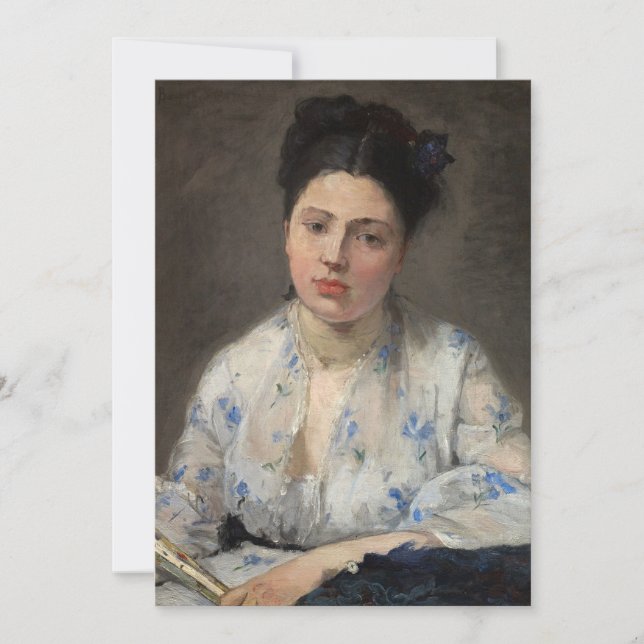 Carte Jeune femme | Berthe Morisot (Devant)
