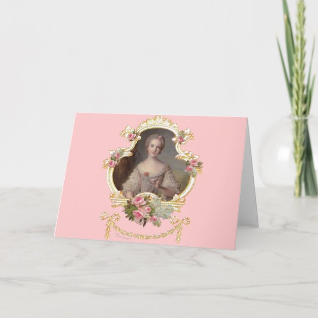 Carte Jeune princesse Louise Marie de France (Devant)