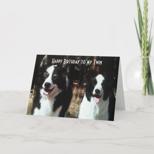 CARTE JEUX ANNIVERSAIRE À FUN TWIN (Devant)