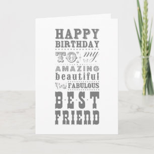 CARTE JEUX ANNIVERSAIRE À MON **MEILLEUR AMI**