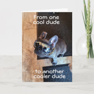 CARTE JEUX ANNIVERSAIRE À UN COOL DUDE