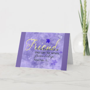 CARTE JEUX ANNIVERSAIRE AU "MEILLEUR AMI JAMAIS"