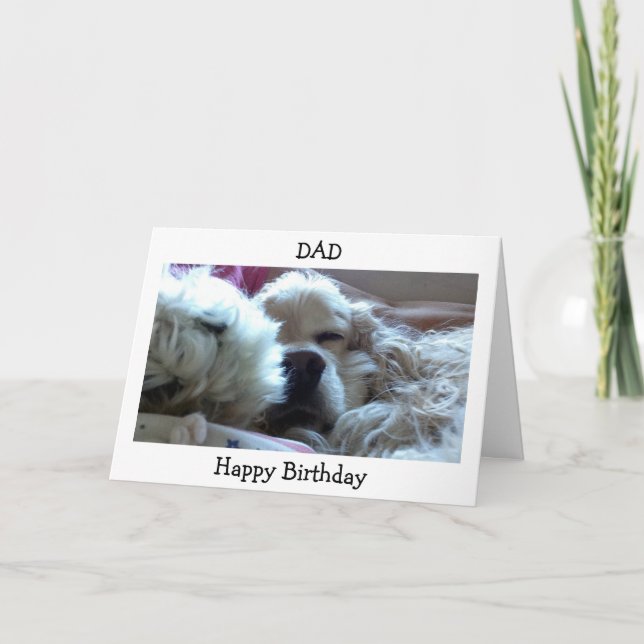 CARTE JEUX ANNIVERSAIRE PAPA-PREKE NAP/FAIRE CE QUE VOUS (Devant)