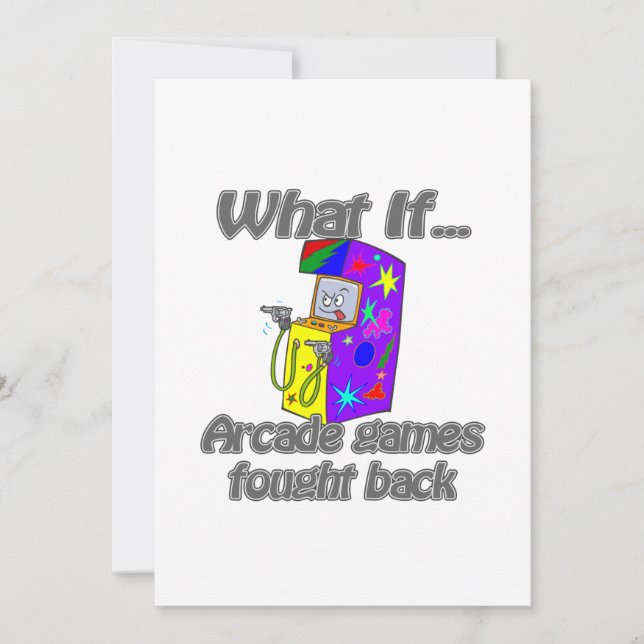 Carte jeux d'arcade (Devant)