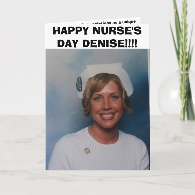 CARTE JEUX JOUR DE NURSE DENISE ! ! ! ! (Devant)