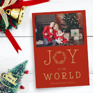 Carte Jeux Minimalistes De Snowflakes Or À La Famille Mo